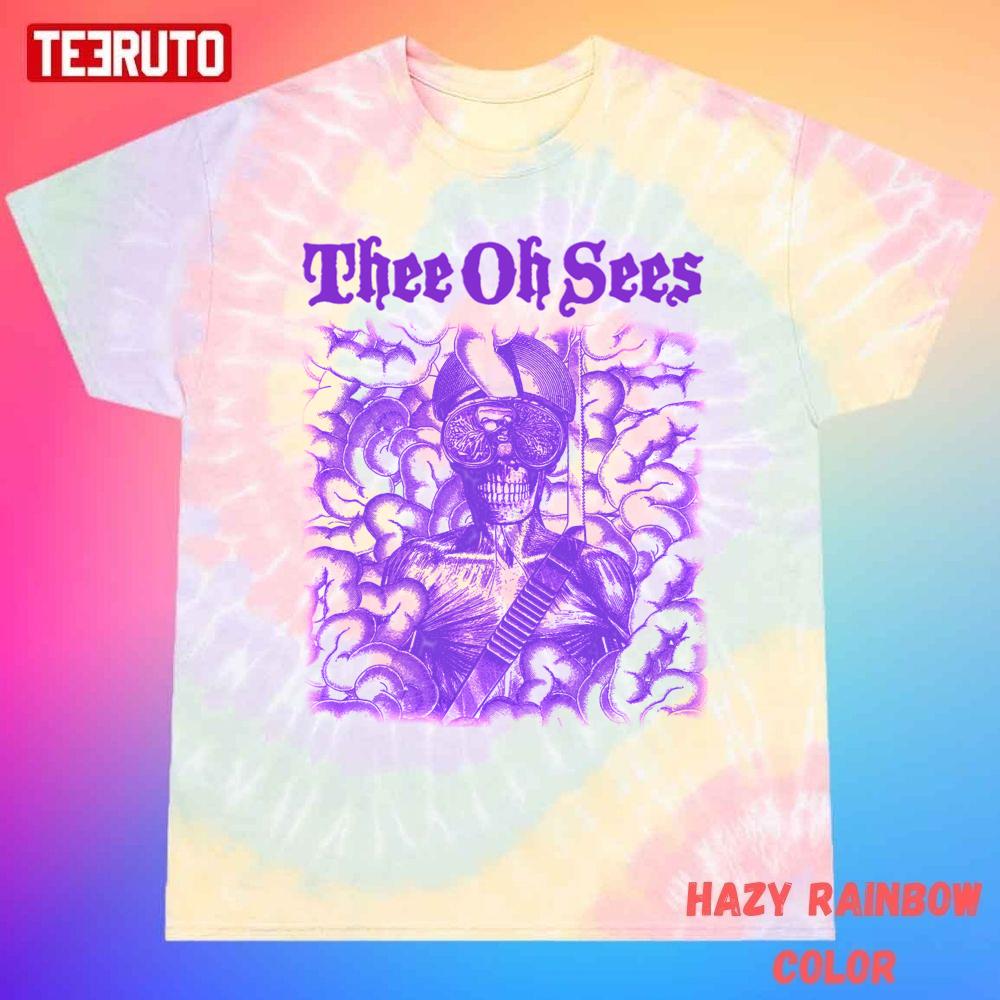 Thee Oh Sees Carrion Crawler The Dream Unisex Tie Dye Tee