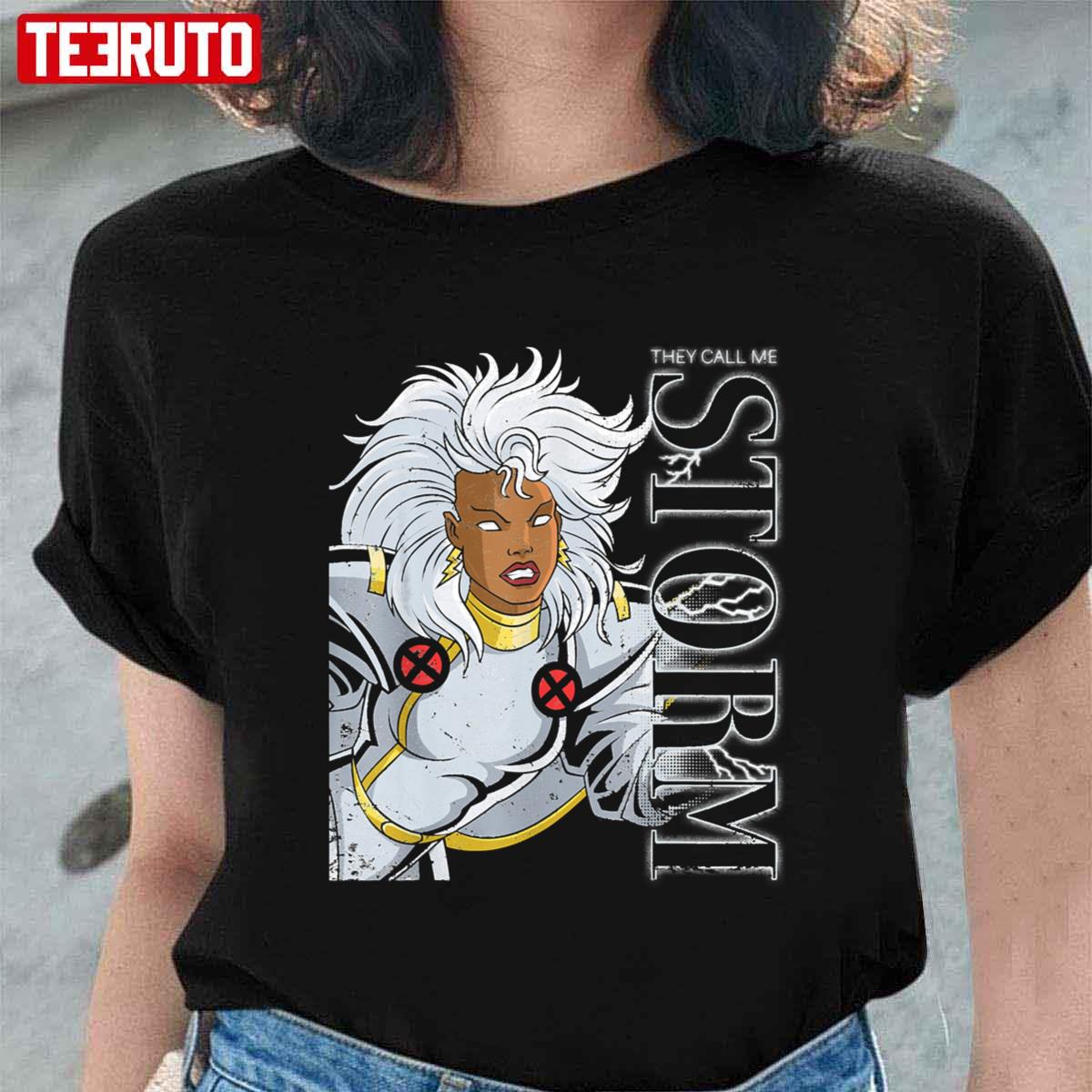 They Call Me Storm 90s Retro Xmen Unisex T-Shirt