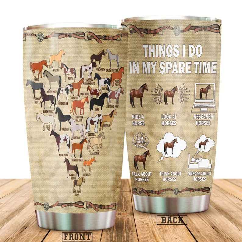 Things I Do In My Spare Time Stainless Steel Cup Tumbler