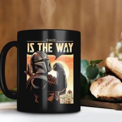 This Is High Way Boba Fett And Baby Yoda Mug Star Wars Gift The Mandalorian  Gift Baby Yoda Lover Premium Sublime Ceramic Coffee Mug Black - Teeruto