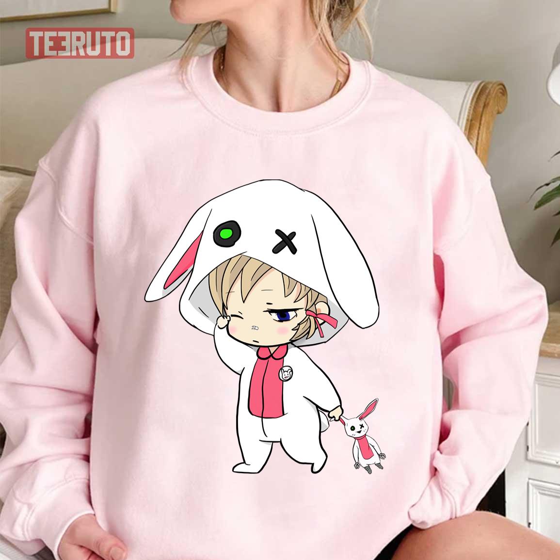 Tiny Tina Cute Bunny Game Art Unisex Sweatshirt