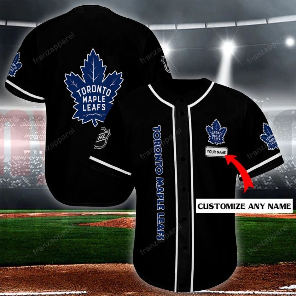 Toronto Maple Leafs Personalized Baseball Jersey Shirt 130
