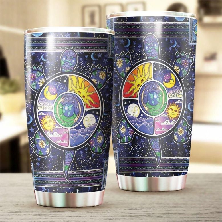 Turtle Beach Sun Moon Stainless Steel Cup Tumbler