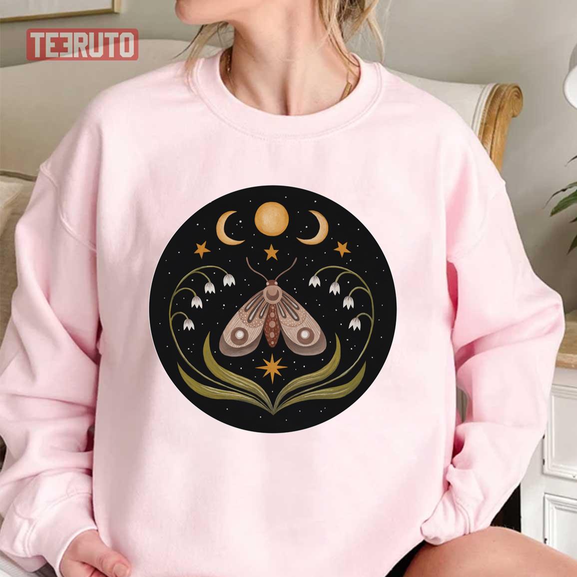 Under The Three Moons Magical Fantasy Art Unisex Sweatshirt