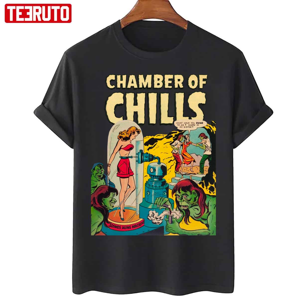 Vintage Horror Marvel Comics No.22 Chamber Of Chills Unisex T-Shirt