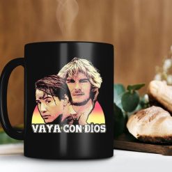 Vintage Retro He’s Not Coming Back Mug Vaya Con Dios Movie Mug Premium Sublime Ceramic Coffee Mug Black