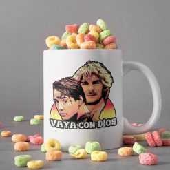 Vintage Retro He’s Not Coming Back Mug Vaya Con Dios Movie Mug Premium Sublime Ceramic Coffee Mug White