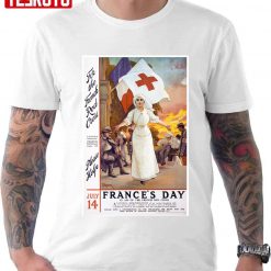 Vintage World War 1 France’s Day 1915 Unisex T-Shirt