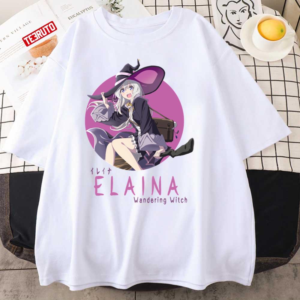 Wandering Witch The Journey Of Elaina Colored Circle Unisex T-Shirt