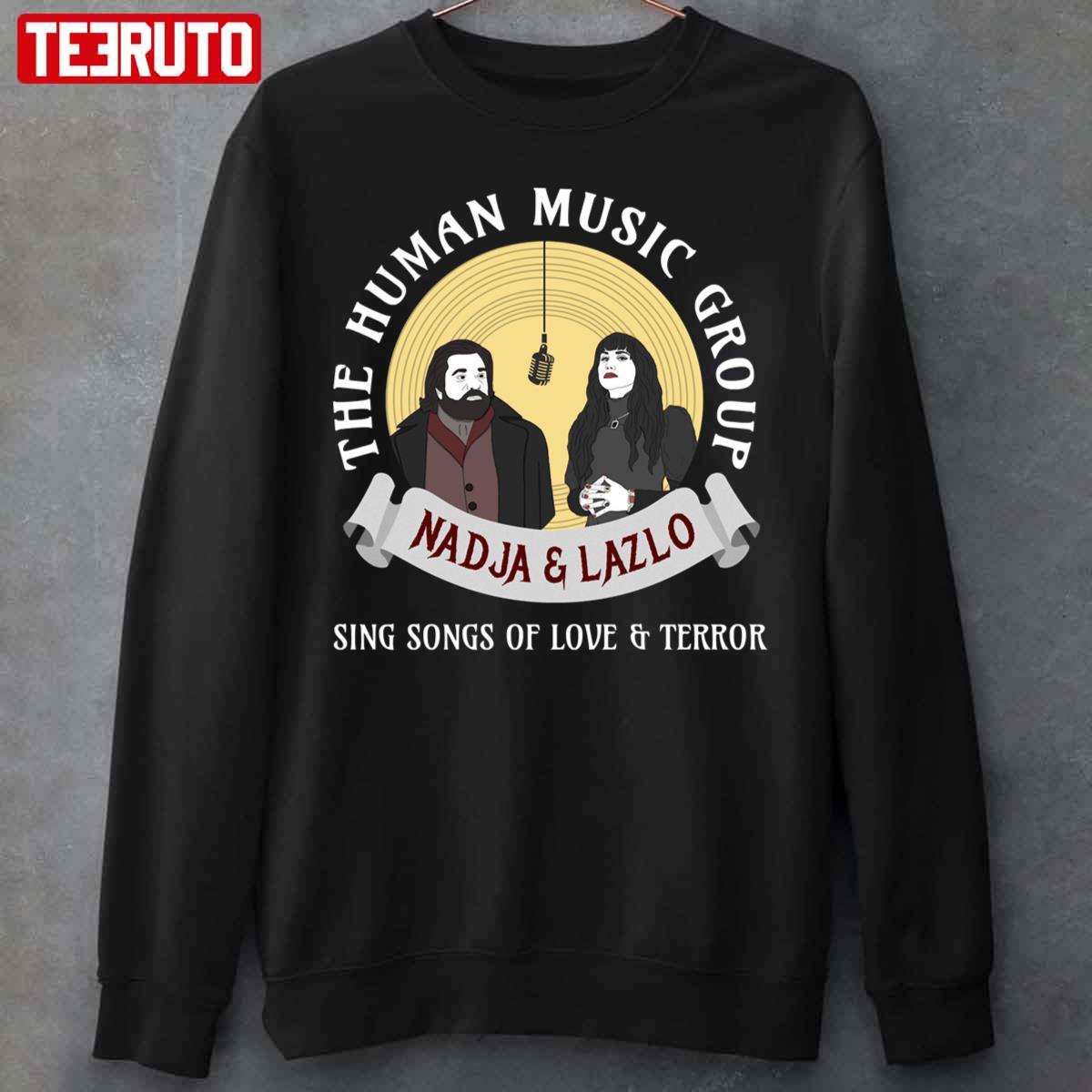 What We Do In The Shadows Human Music Group Nadja & Laszlo Unisex Sweatshirt