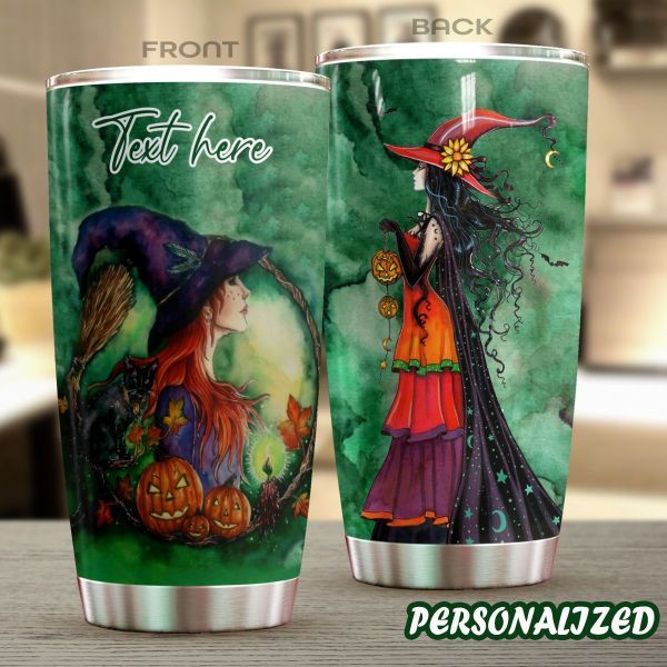 Wicca Halloween Witch Personalized A2628 Tumbler