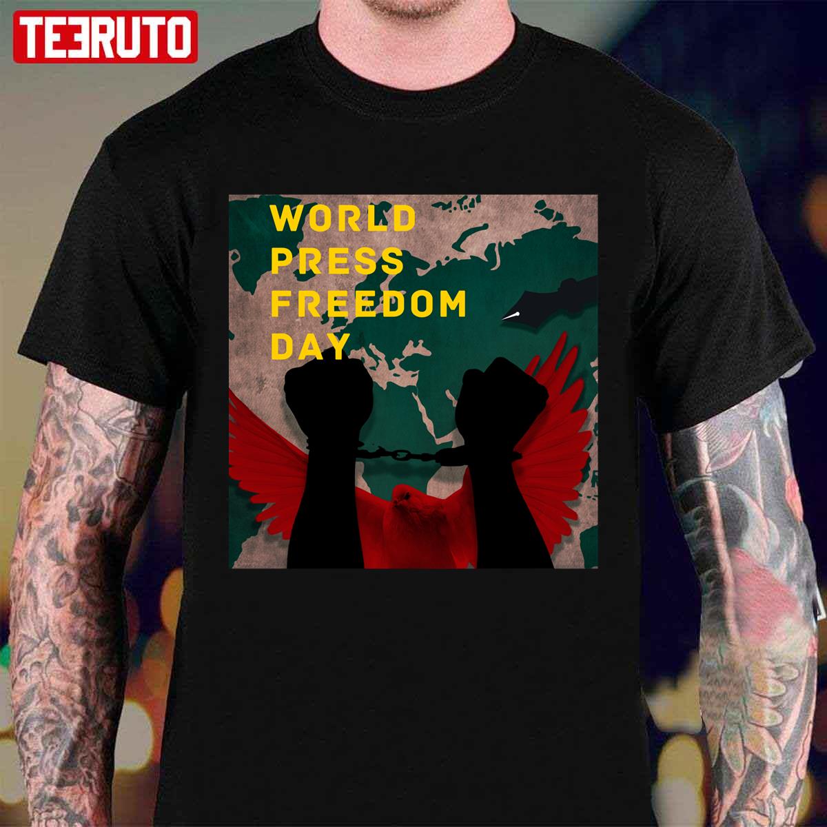 World Press Freedom Day Design Unisex T-Shirt