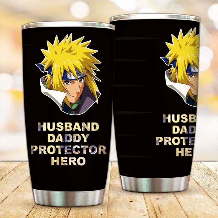 Yellow Flash Minato Husband Daddy Protector Hero Tumbler