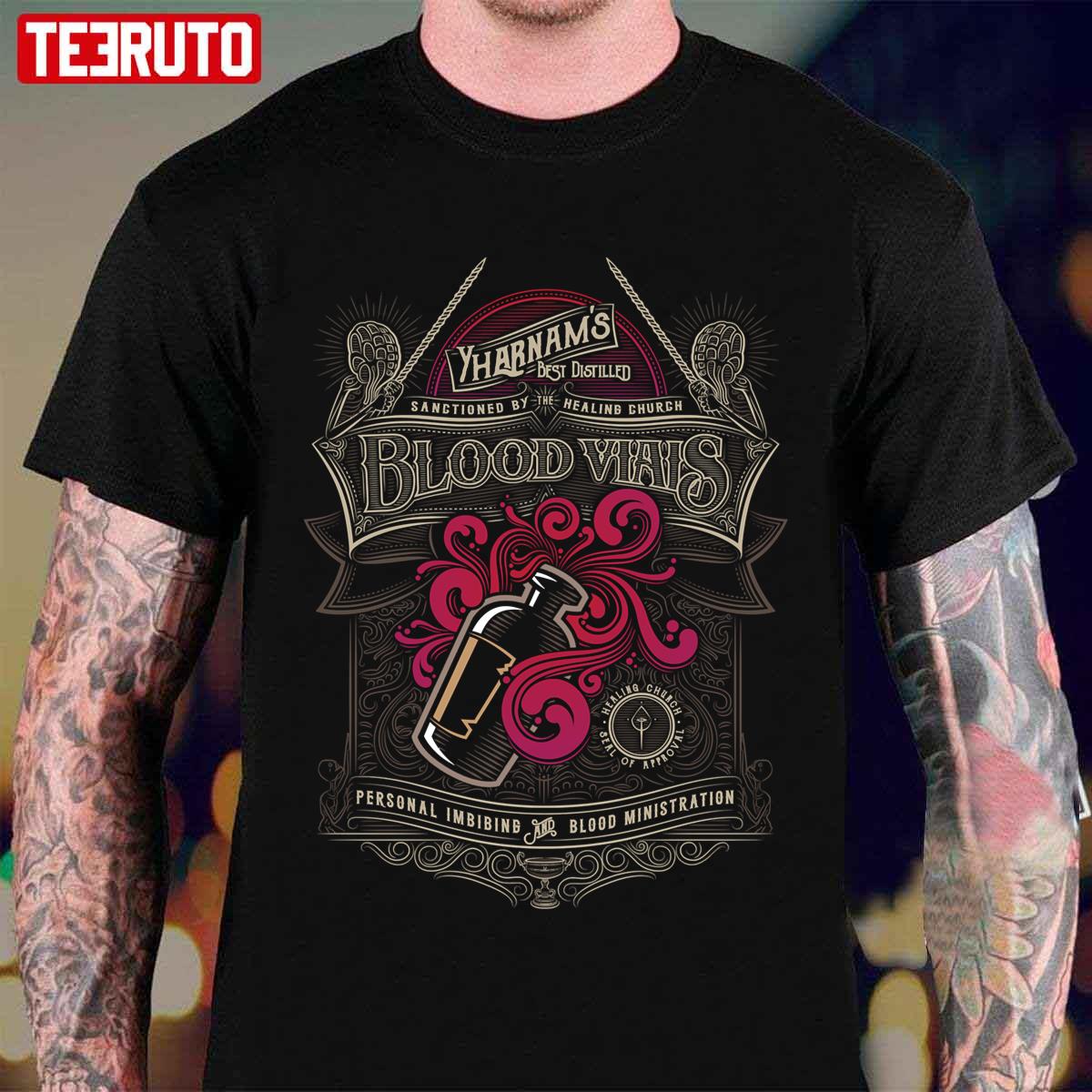 Yharnam’s Blood Vials Unisex T-Shirt