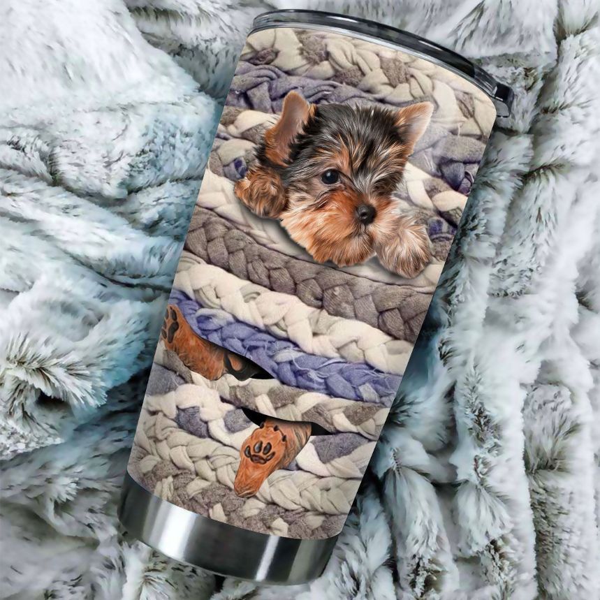 Yorkshire Terrier Stainless Steel Cup Tumbler