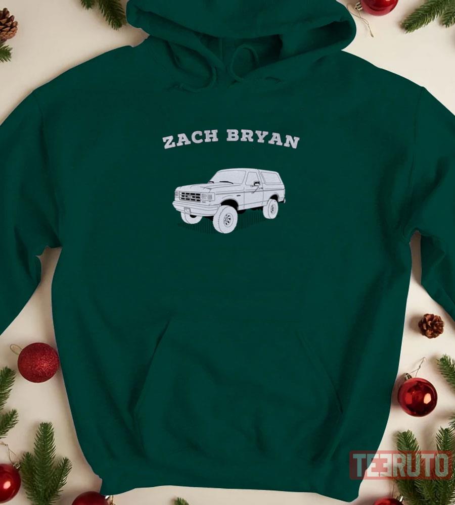 Zach Bryan Merch Bronco Crewneck - Tipatee