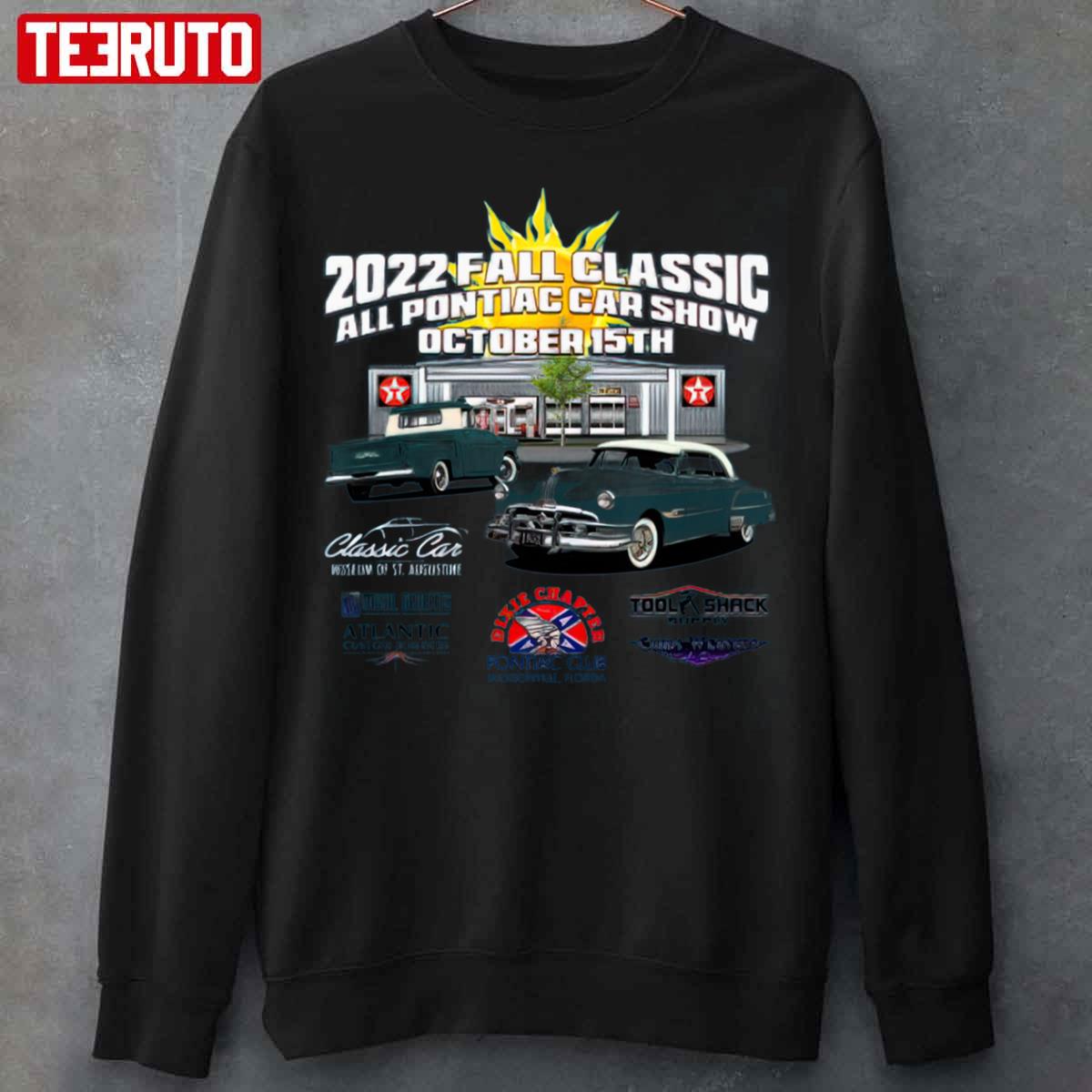 2022 Fall Classic All Pontiac Car Show Unisex Sweatshirt