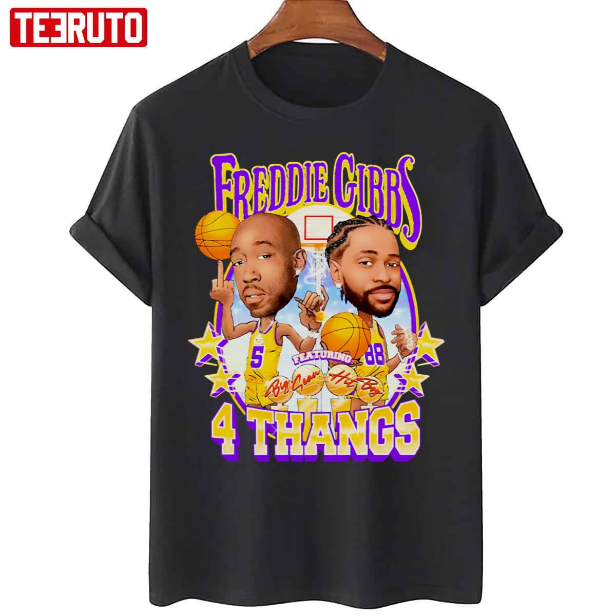 4 Thangs Freddie Gibbs Retro Rapstyle Unisex T-Shirt