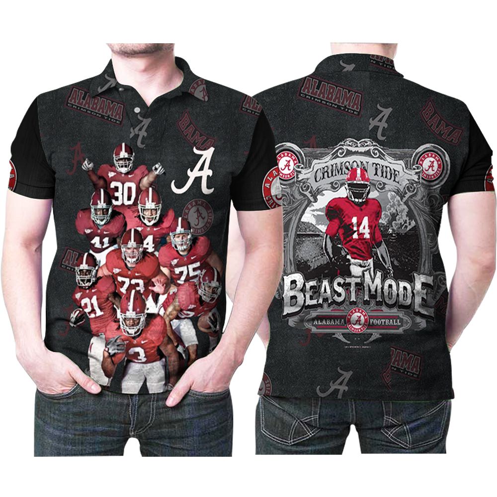 Alabama Crimson Tide Best Of The Best Players Football 3d Designed Allover Gift For Alabama Fans 1 Polo Shirt All Over Print Shirt 3d T-shirt