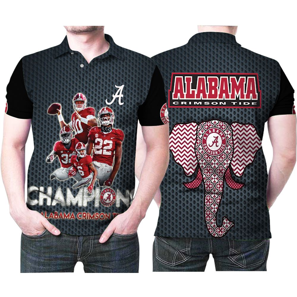 Alabama Crimson Tide Champions Best Of The Best Legends 3d Designed Allover Gift For Alabama Fans 1 Polo Shirt All Over Print Shirt 3d T-shirt