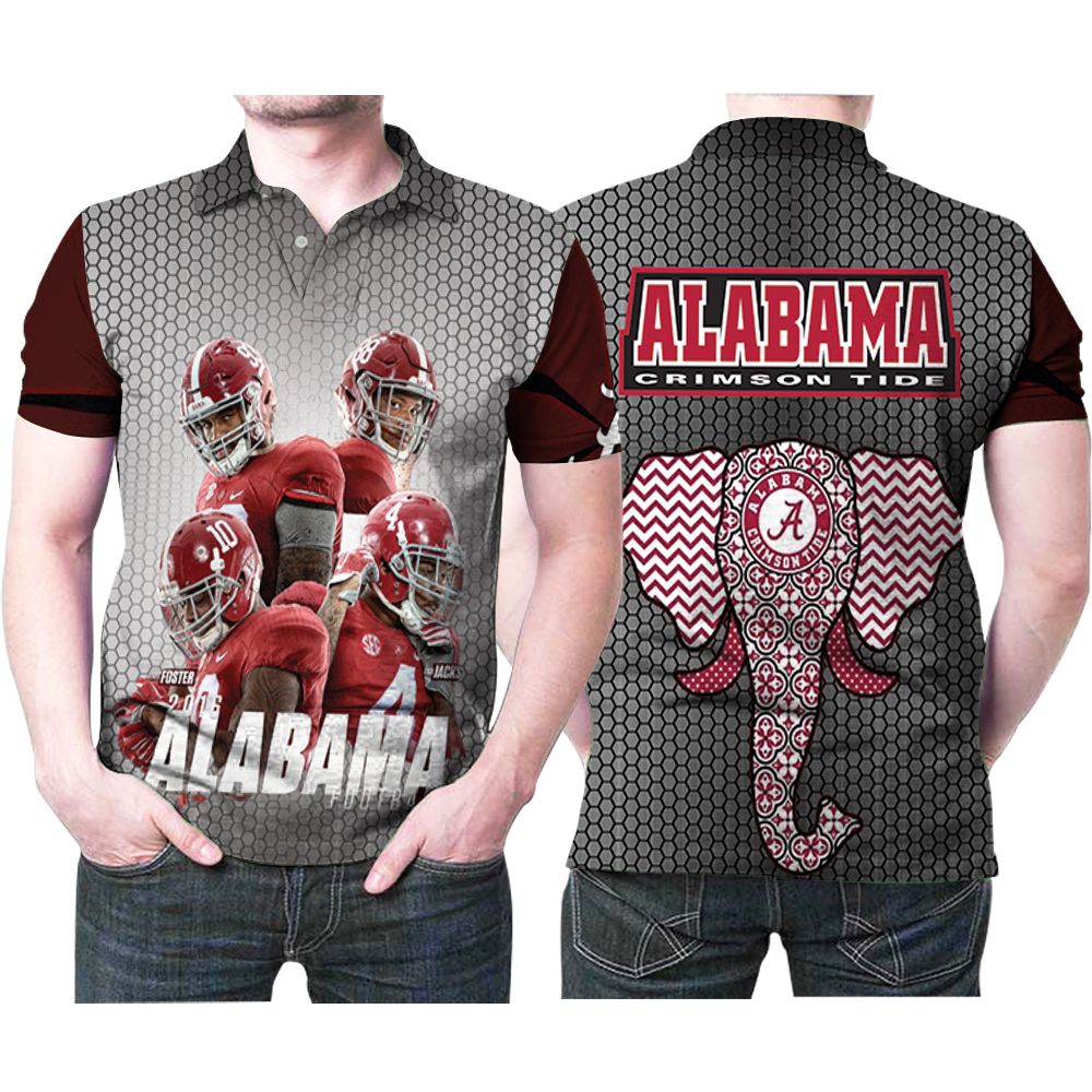 Alabama Crimson Tide Football University All Legendary Players 3d Designed Allover Gift For Alabama Fans Polo Shirt All Over Print Shirt 3d T-shirt