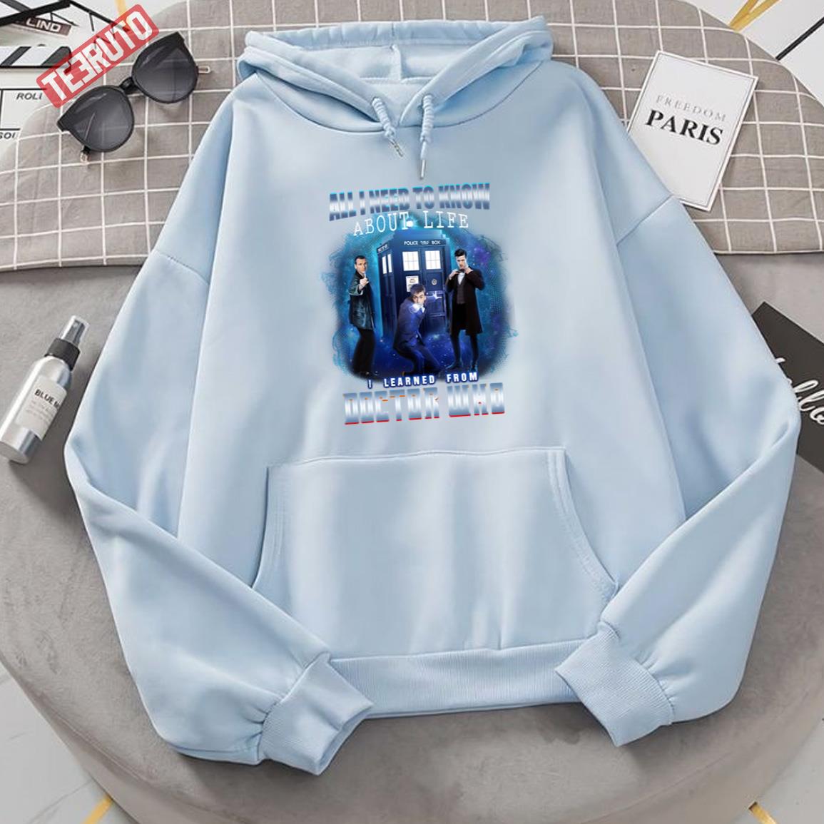 All I Need To Know About Life I Learned Doctor Who Unisex Sweatshirt Hooded