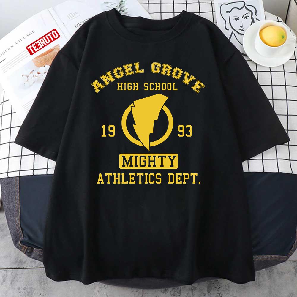 Angel Grove High Mighty Athletics Dept Unisex T-Shirt