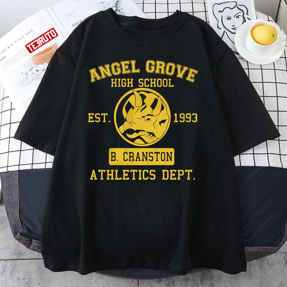 Angle Grove High School Est 1993 B.Cranston Athletics Dept Unisex T-Shirt