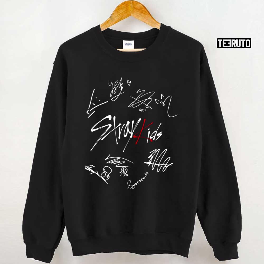 Autograph Stray Kids Skzoo Unisex T-Shirt - Teeruto