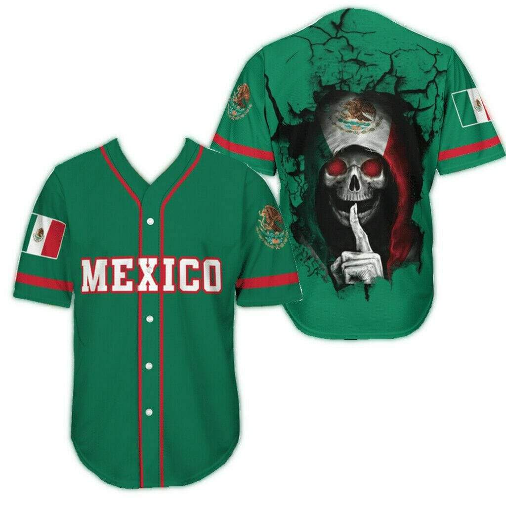  Personalized Name Number Mexico Baseball Jersey,2023