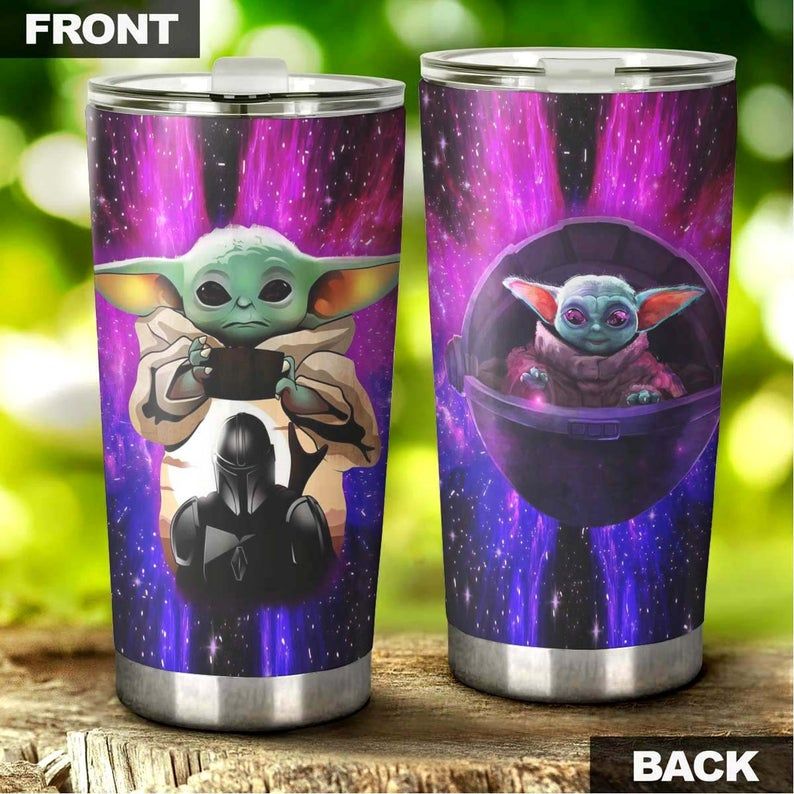 Baby Yoda Outdoor 999 Gift For Lover Day Travel Tumbler All Over Print