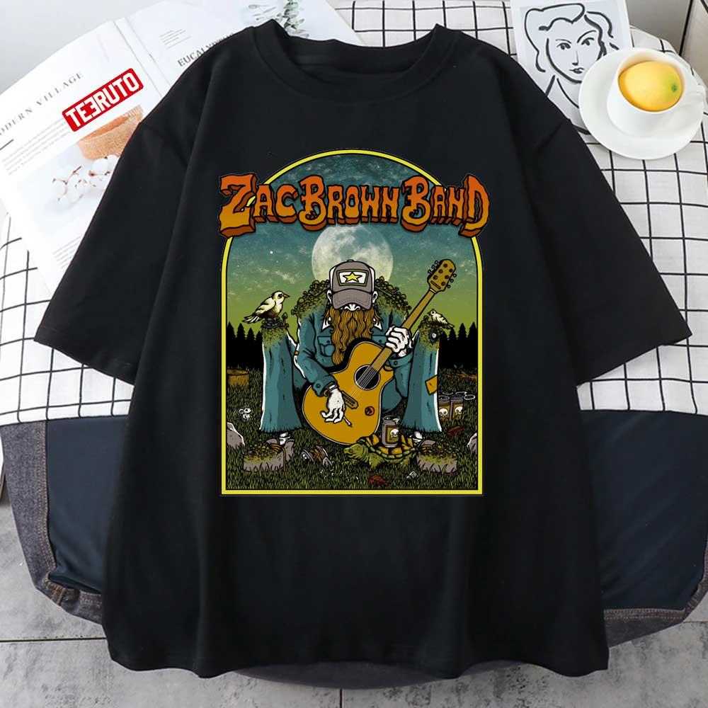 Band Art Zac Brown Unisex T-Shirt