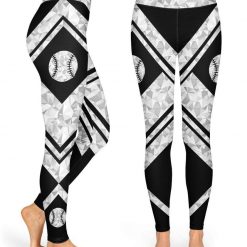 Baseball Geometric Leggings kv Personalized 3d Baseball Jersey