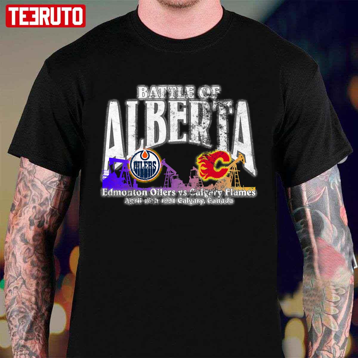 Battle Of Alberta Hockey Unisex T-Shirt