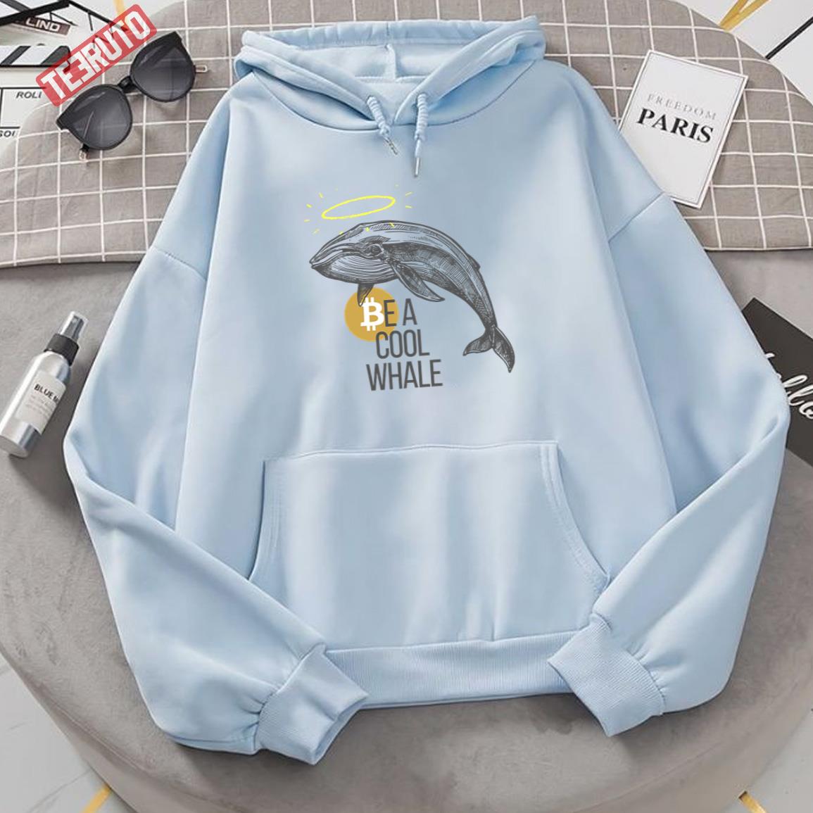 Be A Cool Crypto Whale Unisex Hoodie
