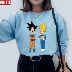 Beavis And Butthead X Dragon Ball Vegeta Unisex Sweatshirt