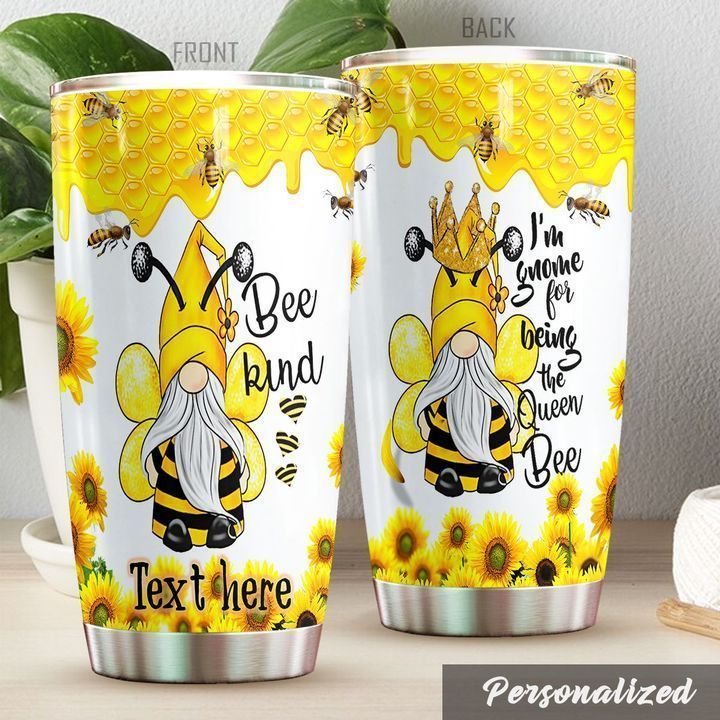 Bee Kind Personalized Gift For Lover Day Travel Tumbler All Over Print