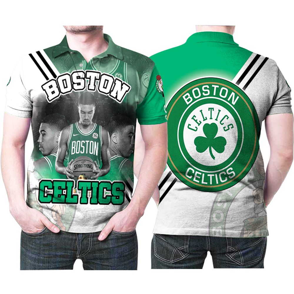 Boston Celtics Jayson Tatum 0 The Best Legend Player Nba Basketball 3d Designed Allover Gift For Celtics Fans Polo Shirt