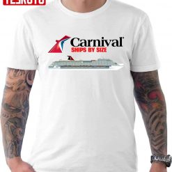 Carnival Cruise Top Ships By Size Unisex T-Shirt
