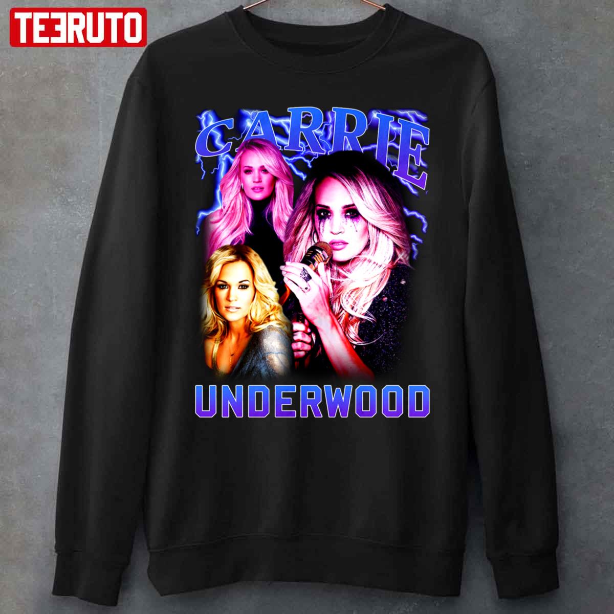 Carrie Underwood Vintage 90s Bootleg Style Unisex Sweatshirt