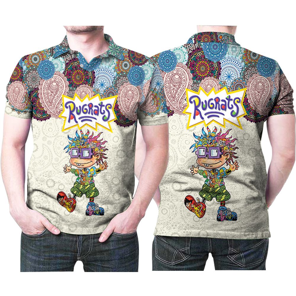 Chuckie Finster Rugrats Cartoon Movie Painting Gift For Chuckie Finster Fans Cartoon Movie Lovers Polo Shirt All Over Print Shirt 3d T-shirt