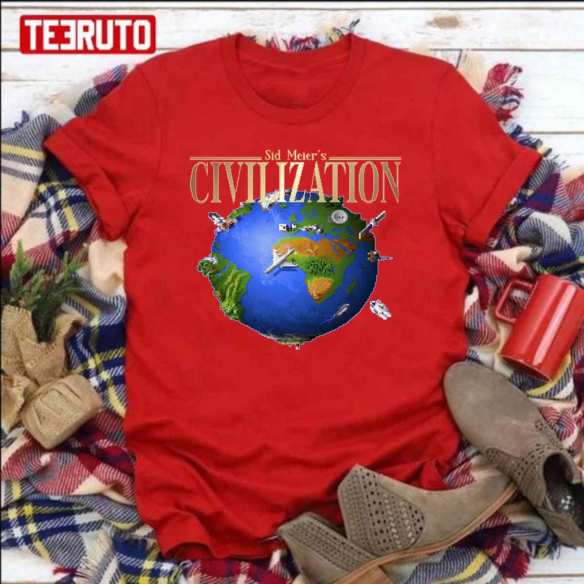 Civilization Sid Meier Unisex T-Shirt