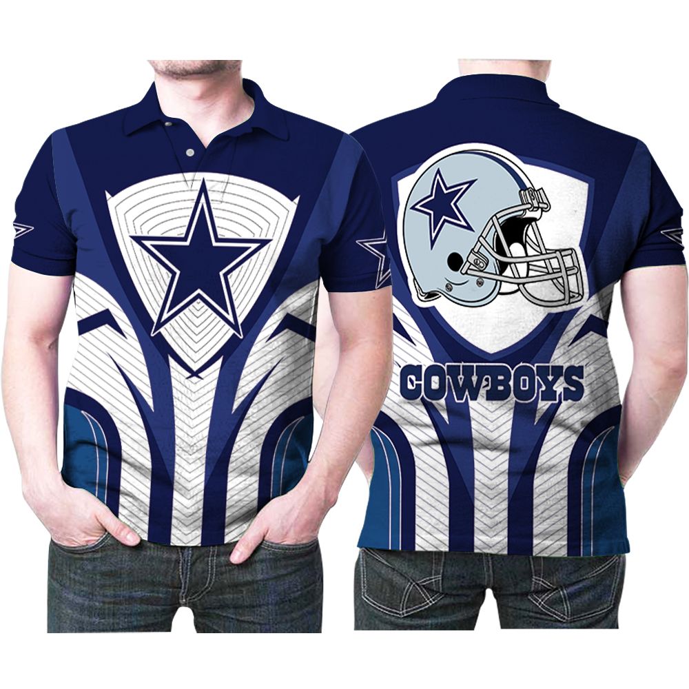 Dallas Cowboys Helmet Star Legend Team 3d Printed Gift For Dallas Cowboys Fan Polo Shirt All Over Print Shirt 3d T-shirt