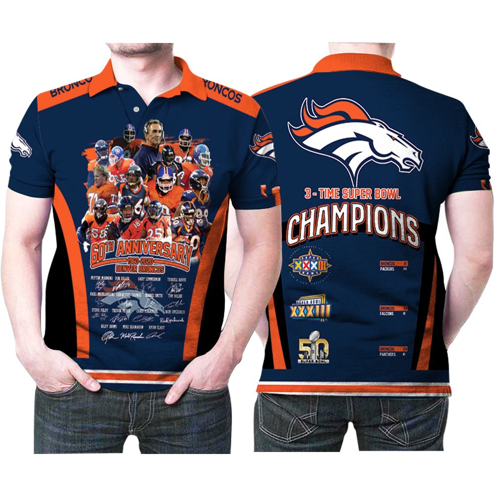 Top-selling item] Denver Broncos 60th Anniversary Coach And