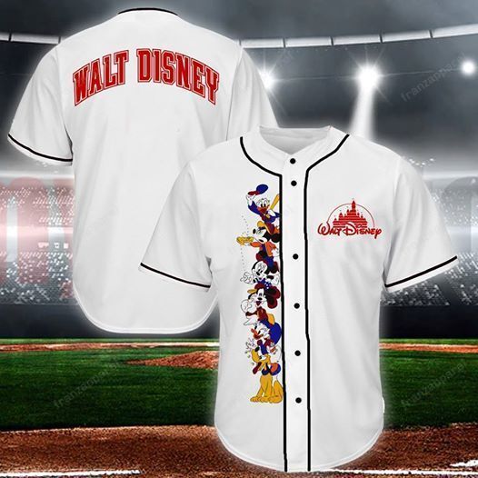 Disney Personalized 3d Baseball Jersey Limited 10