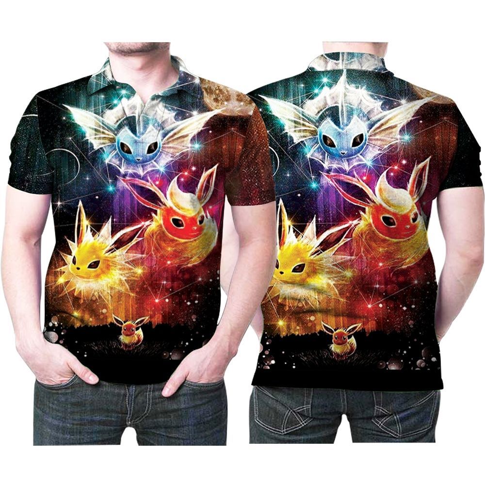 Pokémon Eevee Evolution Jolteon Flareon Umbreon Sylveon T-Shirt