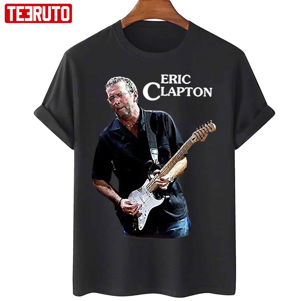 Eric Clapton Guitar Music Logo Unisex T-Shirt