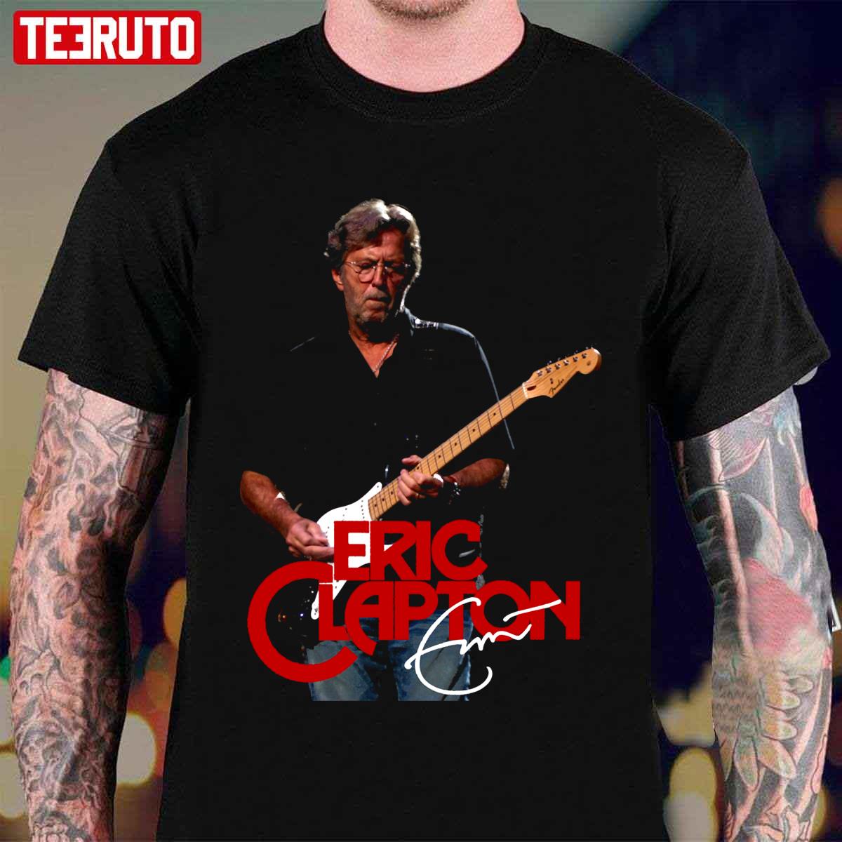 Eric Claptonnn Potrait Unisex T-Shirt