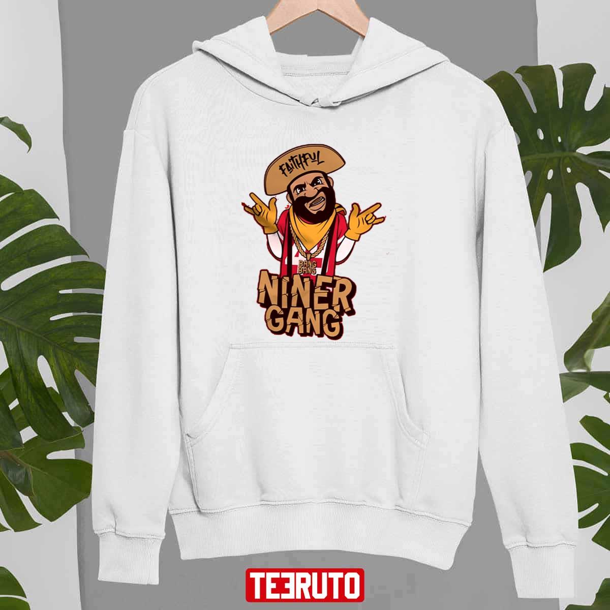 Bang Bang Niner Gang Sweatshirt or Hoodie Bay Football 