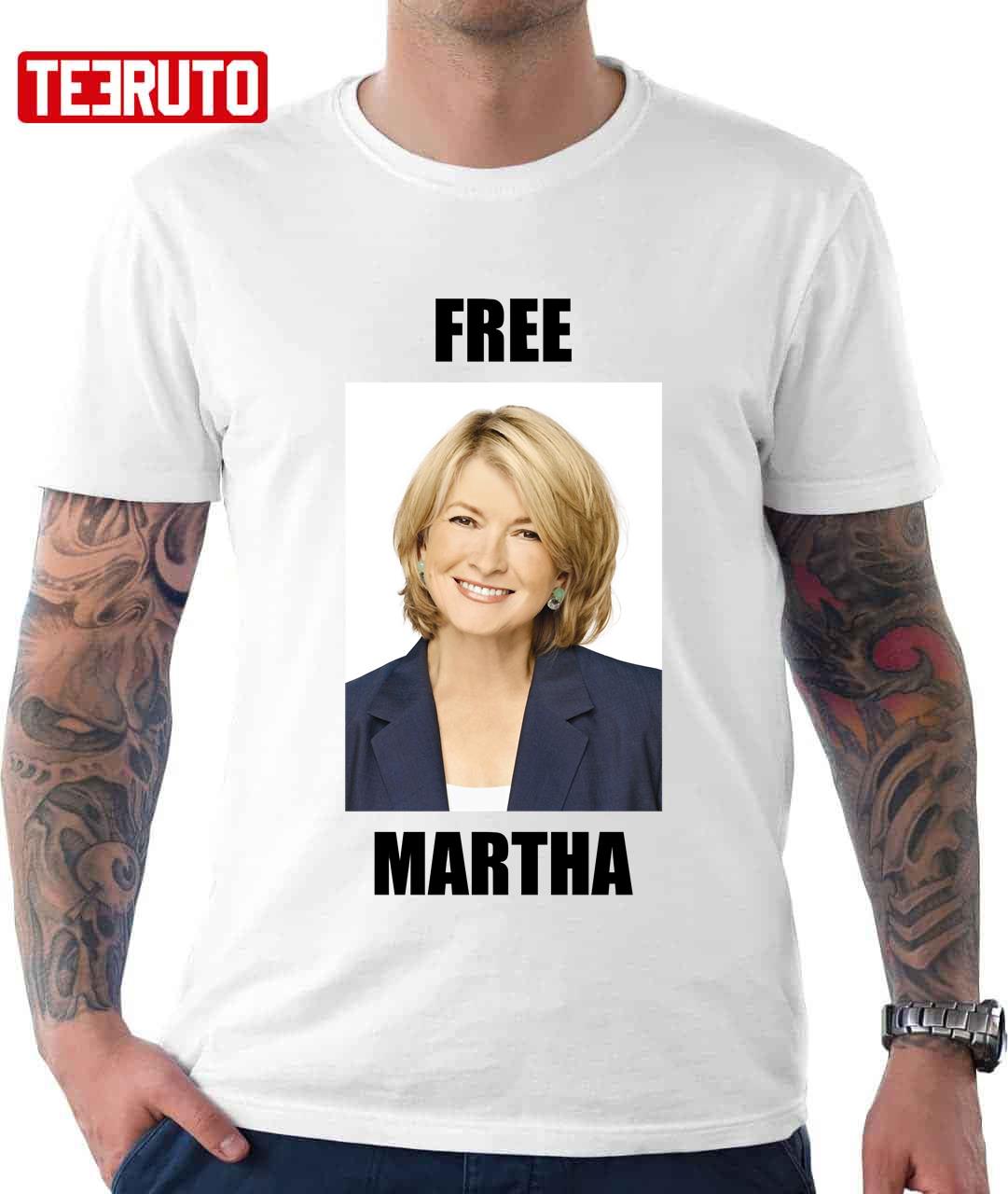 Free Martha Stewart Unisex T-Shirt Free Martha Stewart Unisex T-Shirt